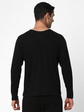 Cotstyle Men's Super Combed Cotton Fabric Top Innerwear Thermals, Black-Pack of 1, Style no.TH2100